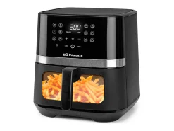 Freidora de aire Orbegozo FDR 68 1800W 6,5L diseño con ventana negro