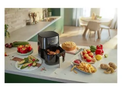 Freidora de aire Philips HD9252/70 1400W 4,1L 7 modos negro