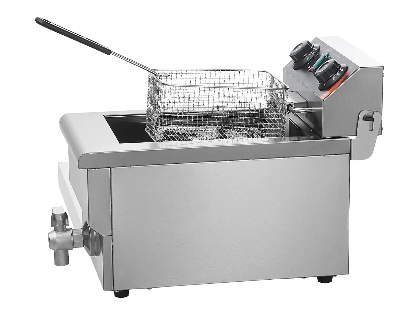 Freidora Eléctrica Comercial SucceBuy 3000 W 9 L en Acero Inoxidable Mejorada a 200 °C