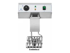 Freidora eléctrica profesional para restaurante de 10 litros con grifo de vaciado 14_0001780