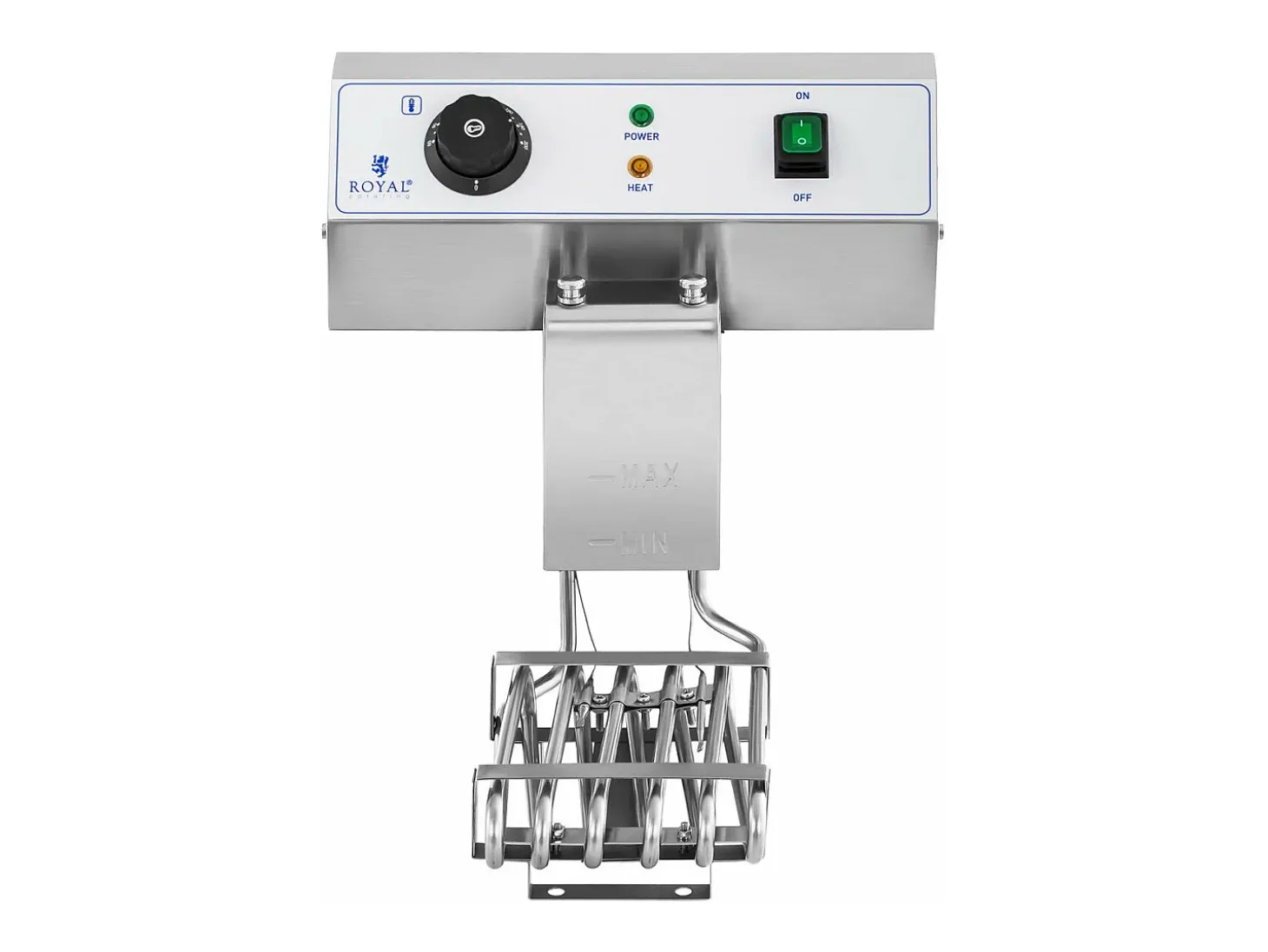 Freidora eléctrica profesional para restaurante de 10 litros con grifo de vaciado 14_0001780