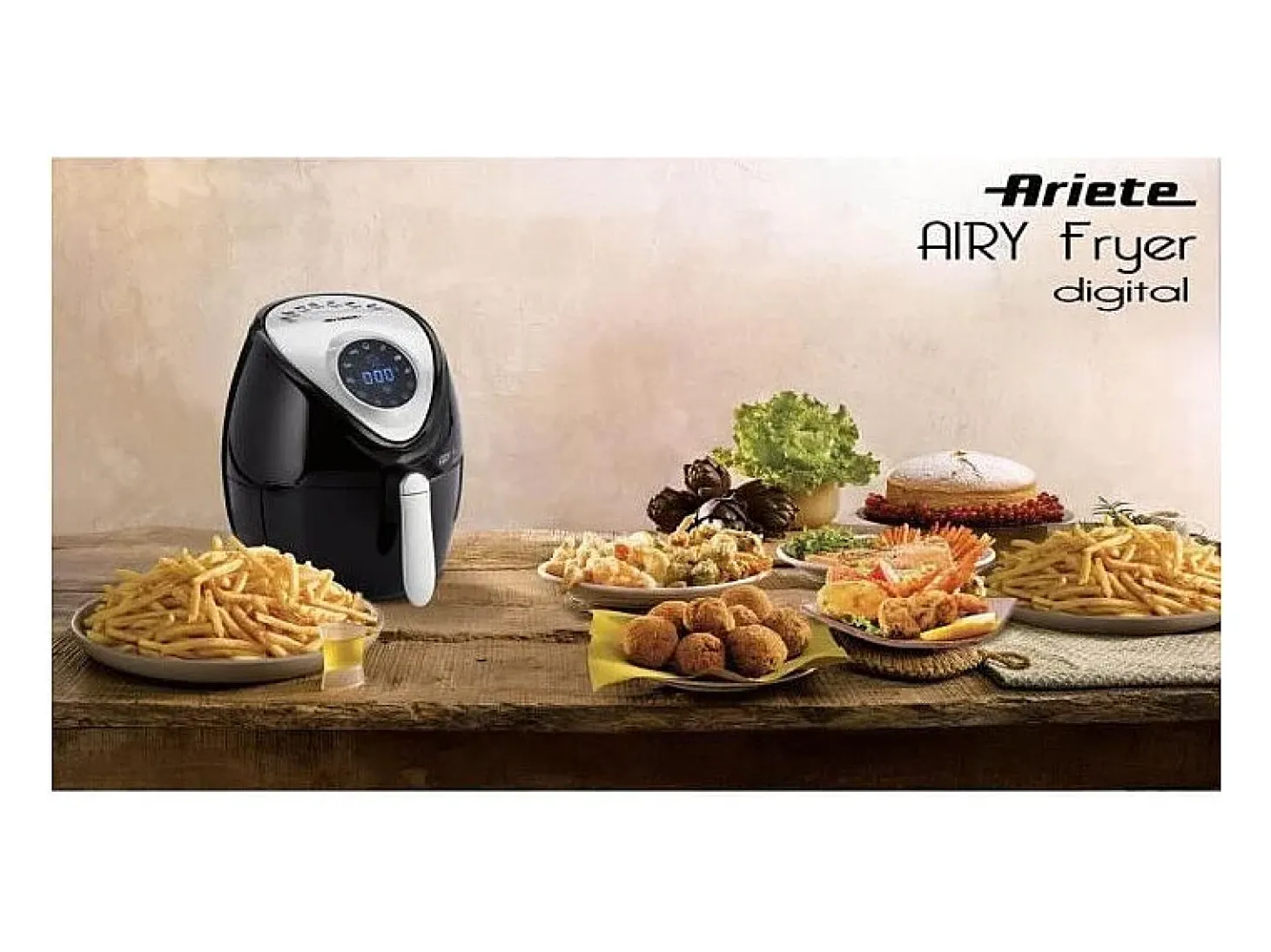 Freidora por aire Ariete 4616 1300W 200º 2.6L