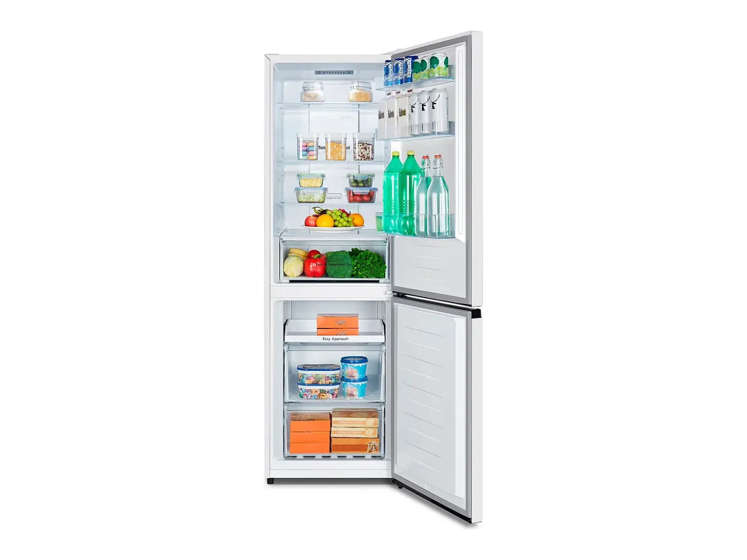 Frigorífico combi Hisense RB390N4AWE Total No Frost 304L Multi Air Flow E blanco 186 cm