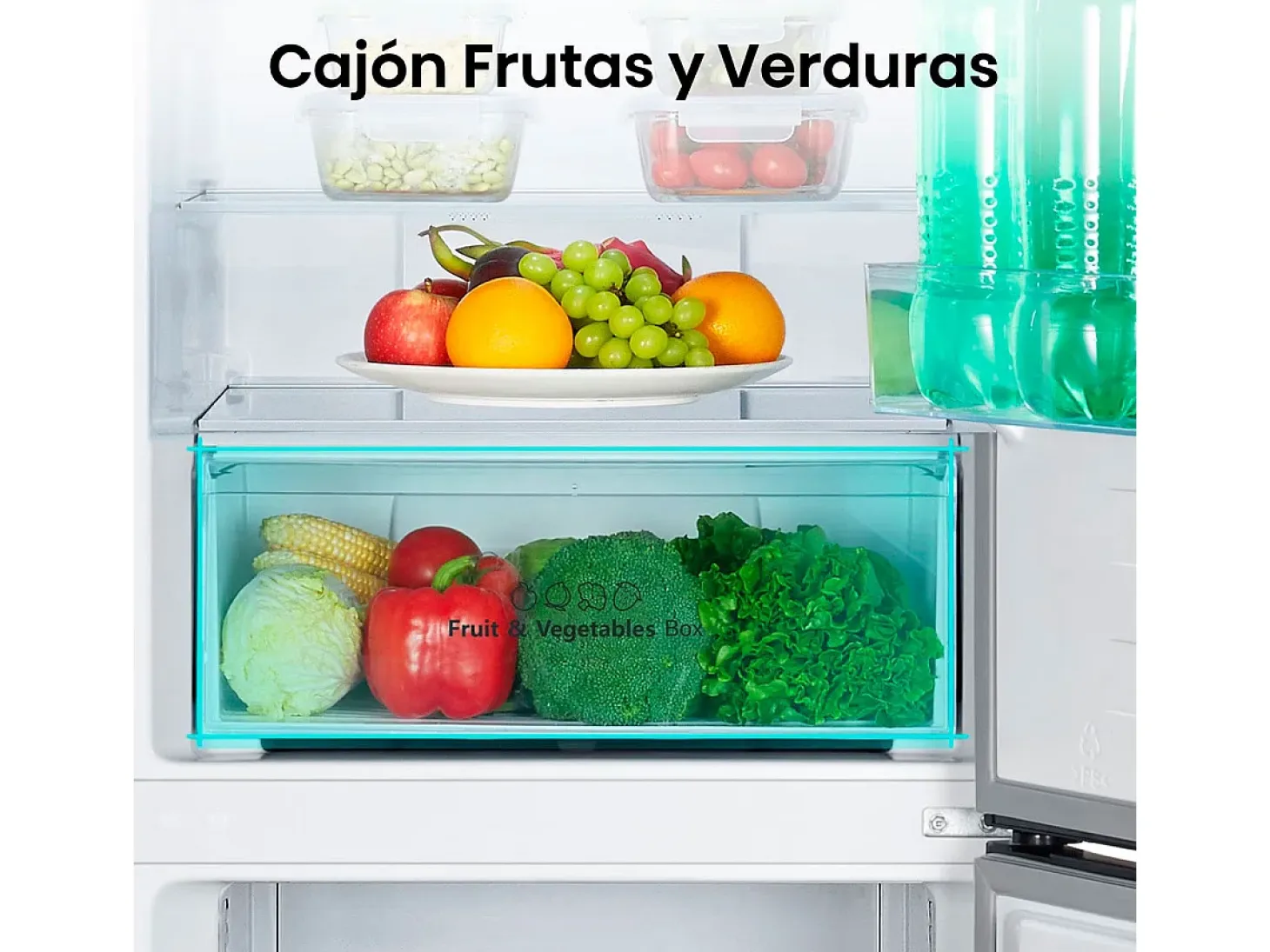 Frigorífico combi Hisense RB390N4AWE Total No Frost 304L Multi Air Flow E blanco 186 cm
