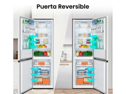 Frigorífico combi Hisense RB390N4AWE Total No Frost 304L Multi Air Flow E blanco 186 cm