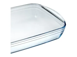Fuente Cook&Enjoy Pyrex diseño rectangular vidrio 7x40x26 cm