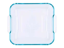 Fuente de horno Classic Pyrex cuadrada con asas vidrio 6x25x22 cm