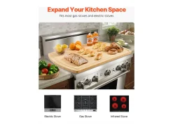 Funda de Protección para Cocina a Gas SucceBuy, Tabla para Fideos, 76,5 x 56 cm, para Cocina Eléctrica o de Gas