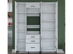 Gabinete multiusos JE131 2989 Blanco 150x198.6x40 cm