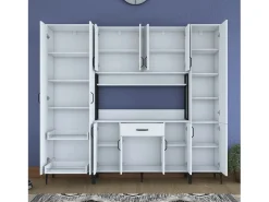 Gabinete multiusos JE132 3053 Blanco 220x198.6x40 cm