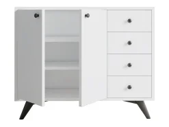 Gabinete multiusos Waga Blanco 100x82x35 cm