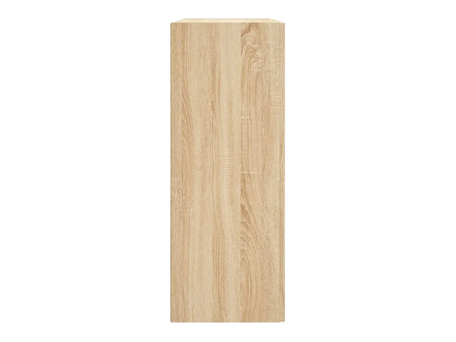 Gabinetes de pared de 2 piezas, roble Sonoma, madera de ingeniería