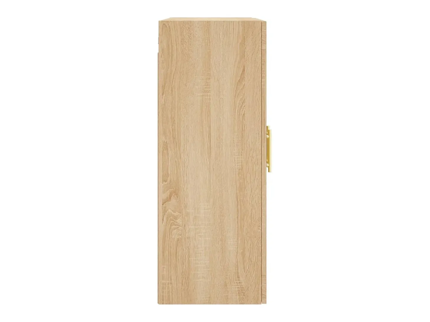 Gabinetes de pared de 2 piezas, roble Sonoma, madera de ingeniería