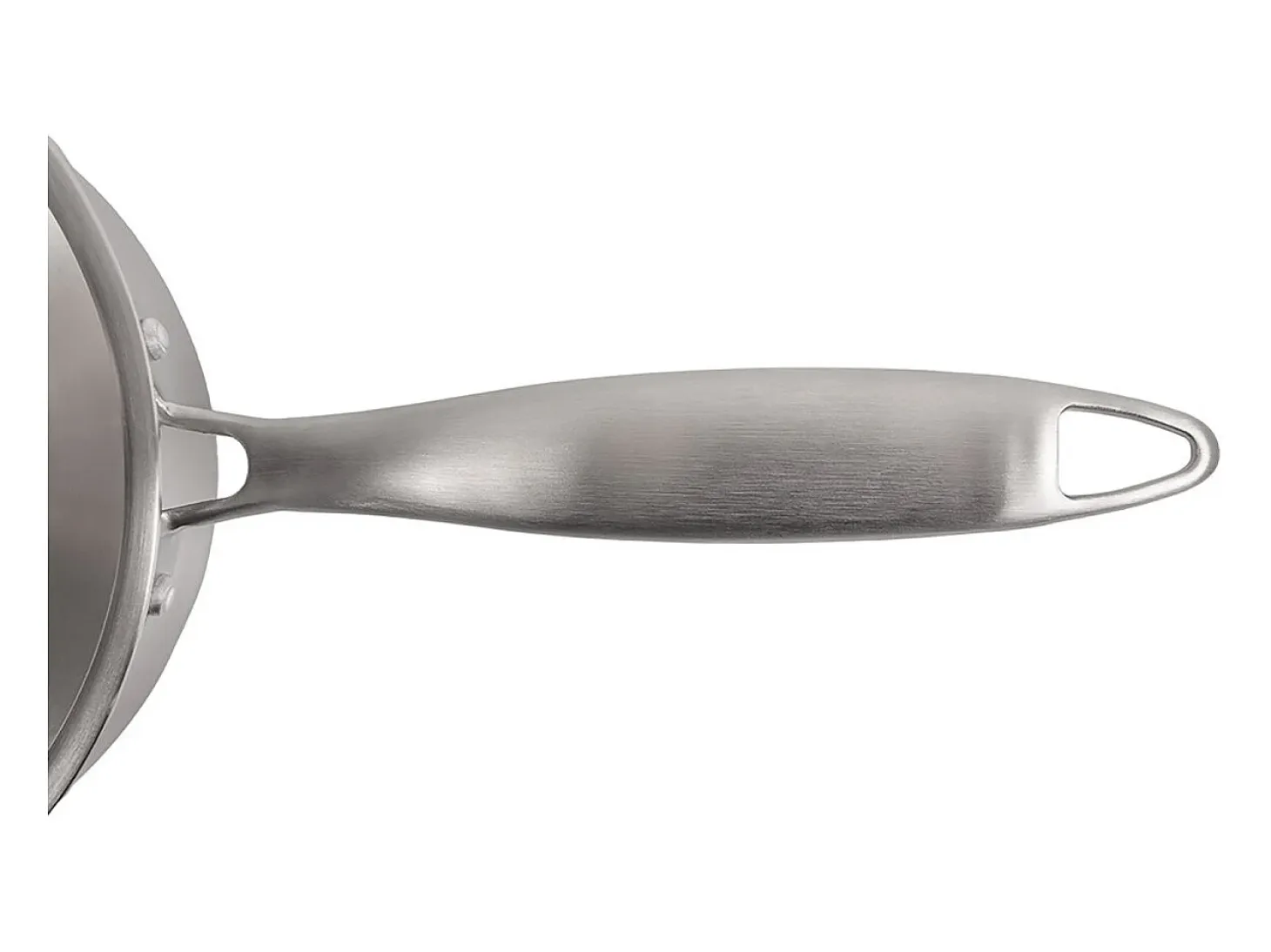 Gourmet - Set de 1 wok 28 cm inox con tapa