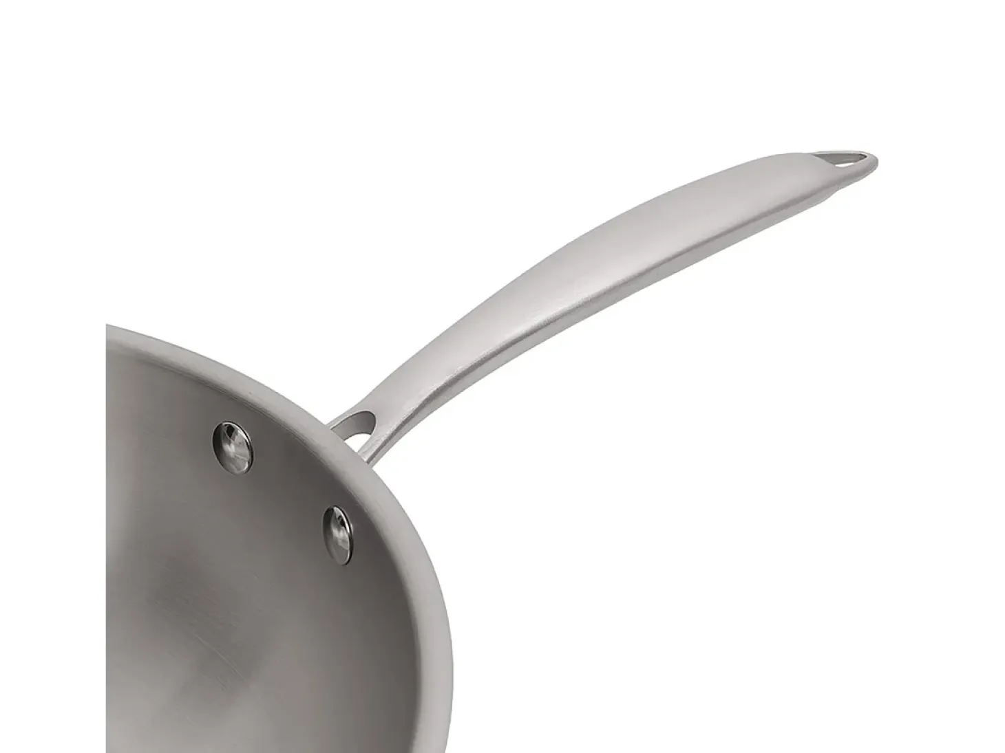 Gourmet - Set de 1 wok 28 cm inox con tapa