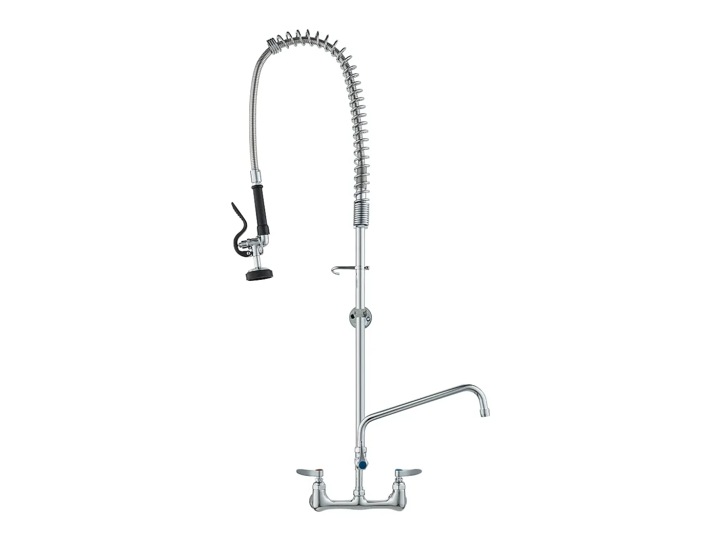 Grifo de Cocina, SucceBuy Grifo de Fregadero de Cocina de Montaje en Pared con Rociador de Prelavado, 120 cm de Altura