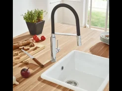 Grifo monomando para fregadero Concetto GROHE 31491000 - Cromo Brillante