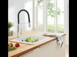 Grifo monomando para fregadero Concetto GROHE 31491000 - Cromo Brillante