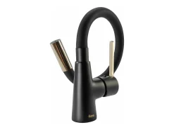 Grifo Para Cocina Rea Bateria Kuchenna Icon Black/Gold