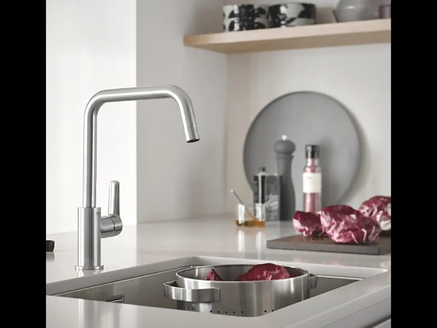 GROHE Start 2021 grifo de cocina monomando caño alto cromo