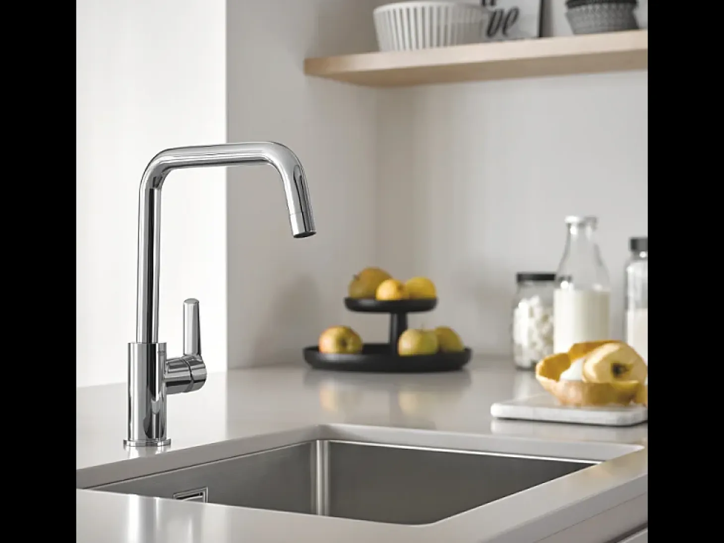 GROHE Start 2021 grifo de cocina monomando caño alto cromo