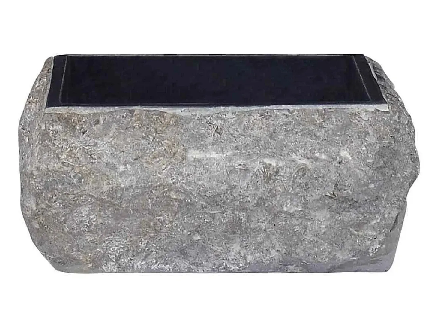 Hilmi Lavabo mármol negro 30x30x13 cm