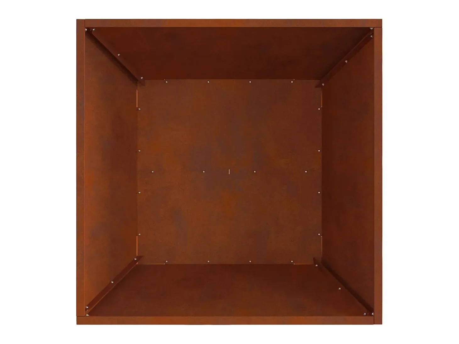 Hoguera Marrón 60 x 60 x 30 cm Acero al carbono