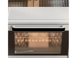 Horno de sobremesa Alec Homcom 1400W 21L 3 modos + temporizador gris 46 cm