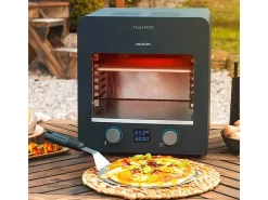 Horno eléctrico Cecotec Txuletaco 8000 Inferno 2200W 850ºC negro 47x47,5x41 cm