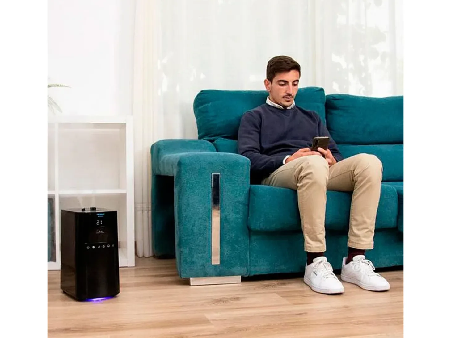 Humidificador Cecotec BreezeCare 4000 Connected 6L 110W WiFi mando a distancia negro