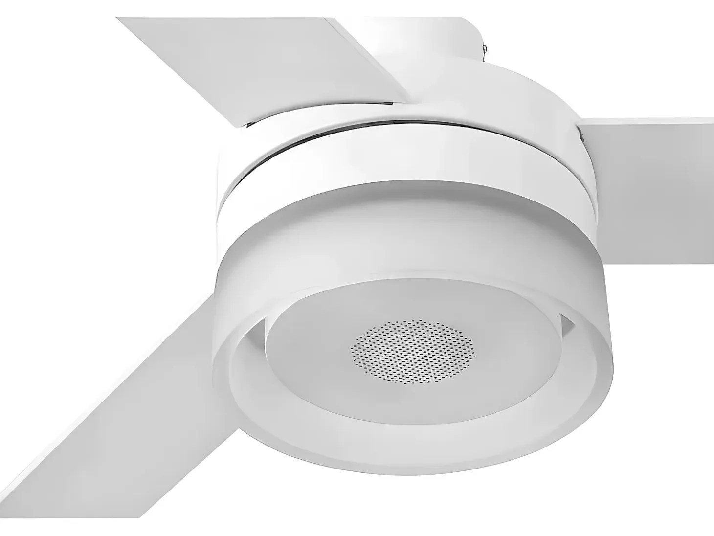 Ice Led Speaker Con Altavoz, Ventilador Led Integrado Blanco