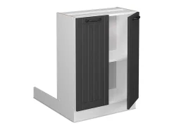 Isla de cocina antracita casa de campo 60x30x82 fame-line