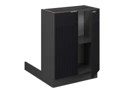 Isla de cocina rayas negras 60x70x82 fame-line