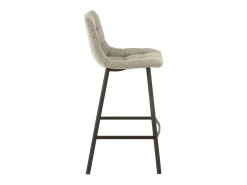 Jain silla de bar de metal gris claro L 43 cm
