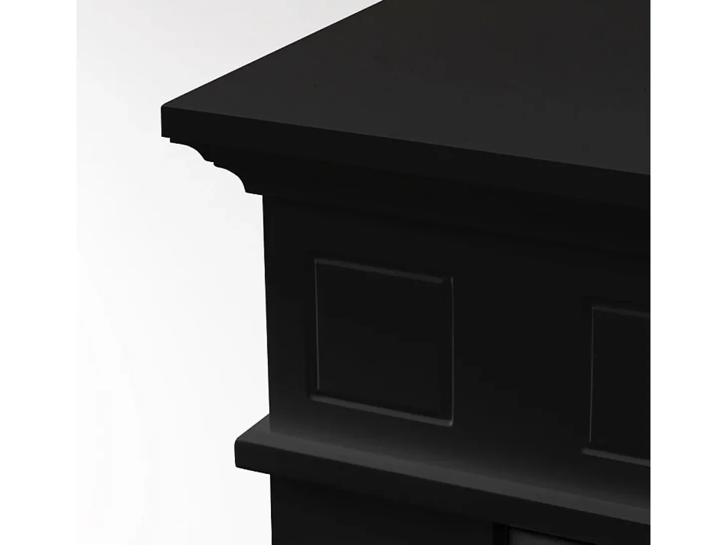 JEFFERSON Chimenea de bioetanol de suelo negra L 89,5 x H 90,5 x P 28