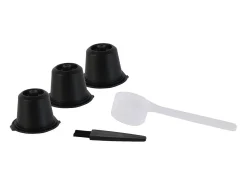 Juego de 3 cápsulas reutilizables compatibles con Nesporesso