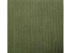 Juego de 2 sillas - 55 x 55 x 80 cm - patas ajustables - metal + polipiel - verde