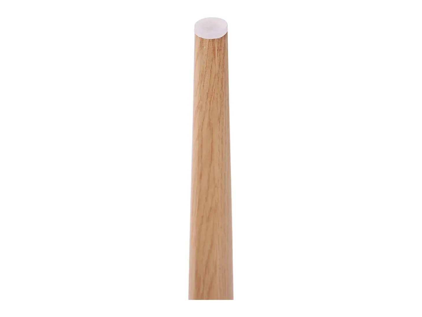 Juego de 6 sillas - Patas de metal - Cojines de polipiel - Beige-marrón