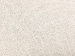 Juego de 2 sillas - Rejilla, tela y madera de hevea - Beige - ANTOINETTE
