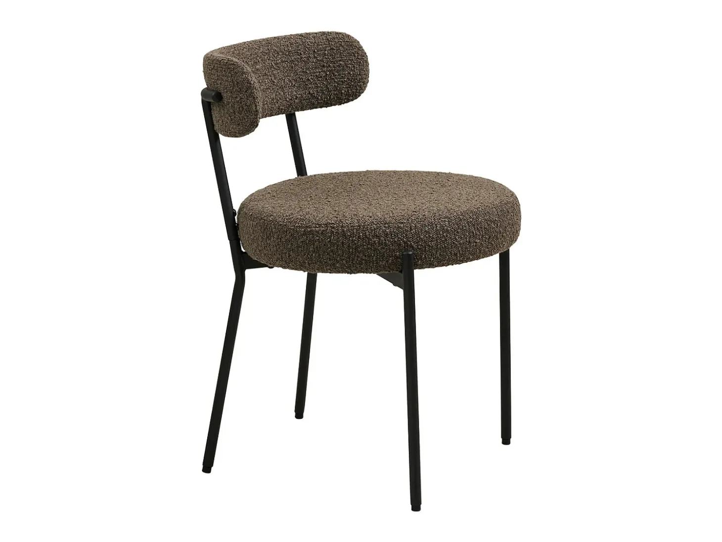 Juego de 2 Sillas Badalona, Marrón, 49,5x47x72,5 cm, Kendra Home