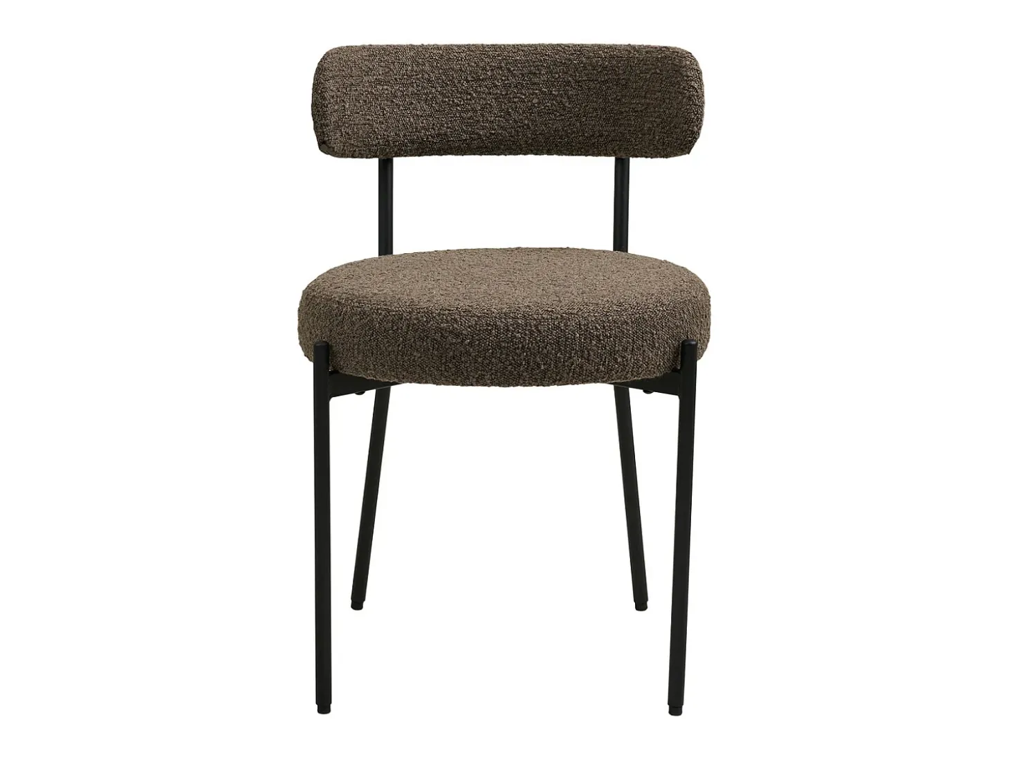 Juego de 2 Sillas Badalona, Marrón, 49,5x47x72,5 cm, Kendra Home