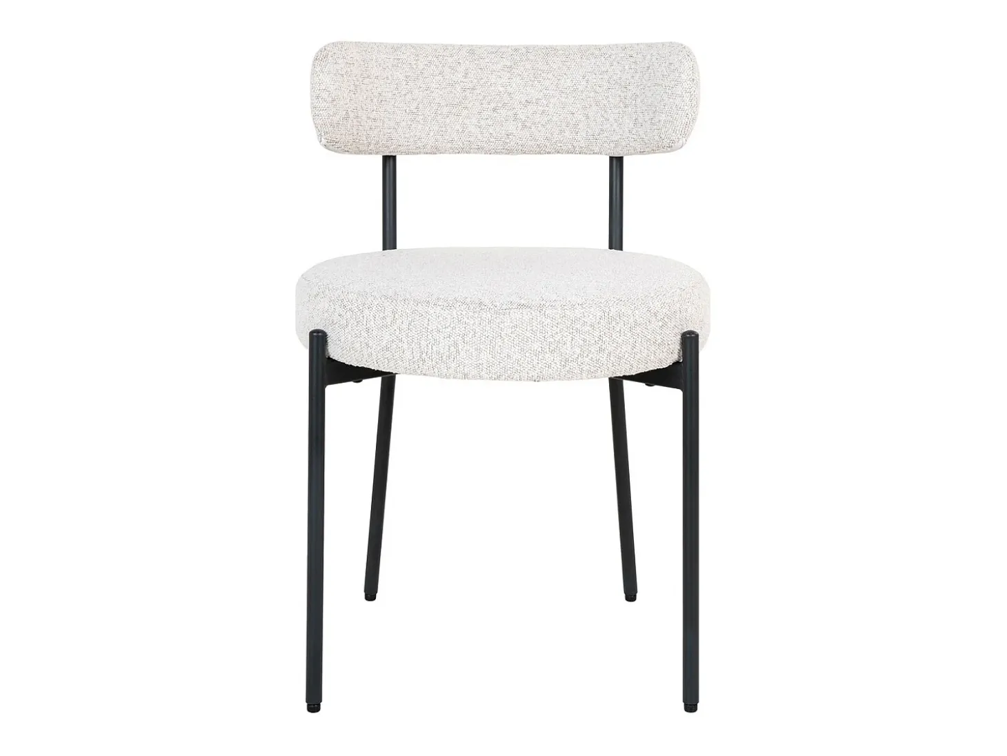 Juego de 2 Sillas Badalona, Blanco, 49,5x47x72,5 cm, Kendra Home