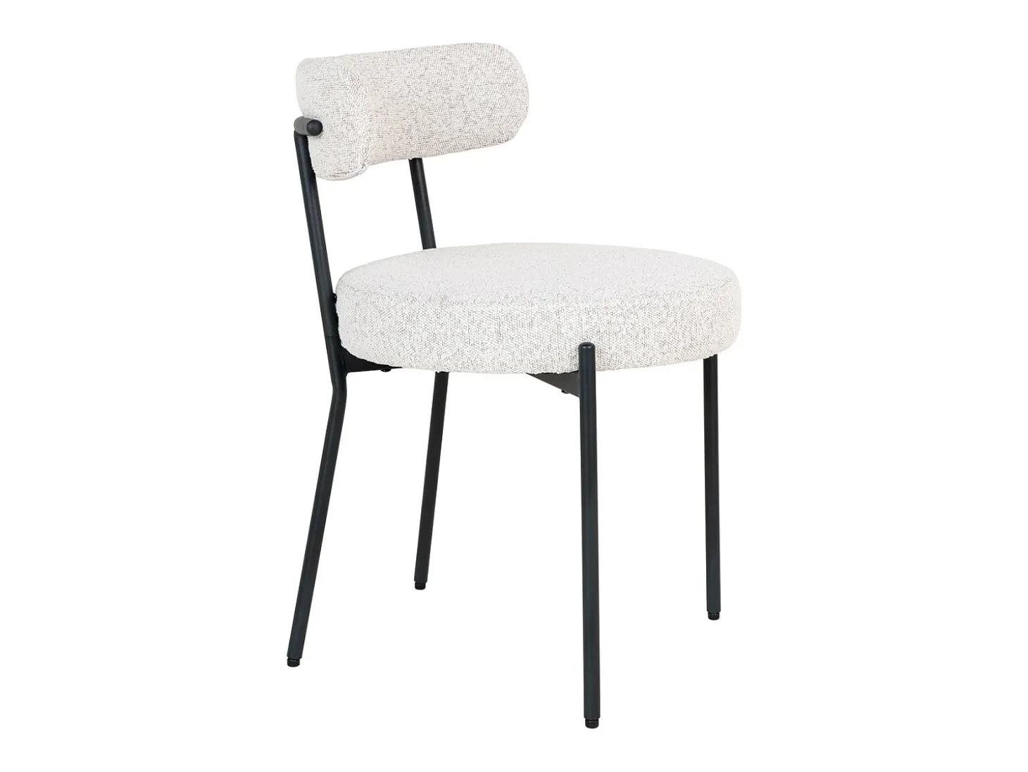 Juego de 2 Sillas Badalona, Blanco, 49,5x47x72,5 cm, Kendra Home