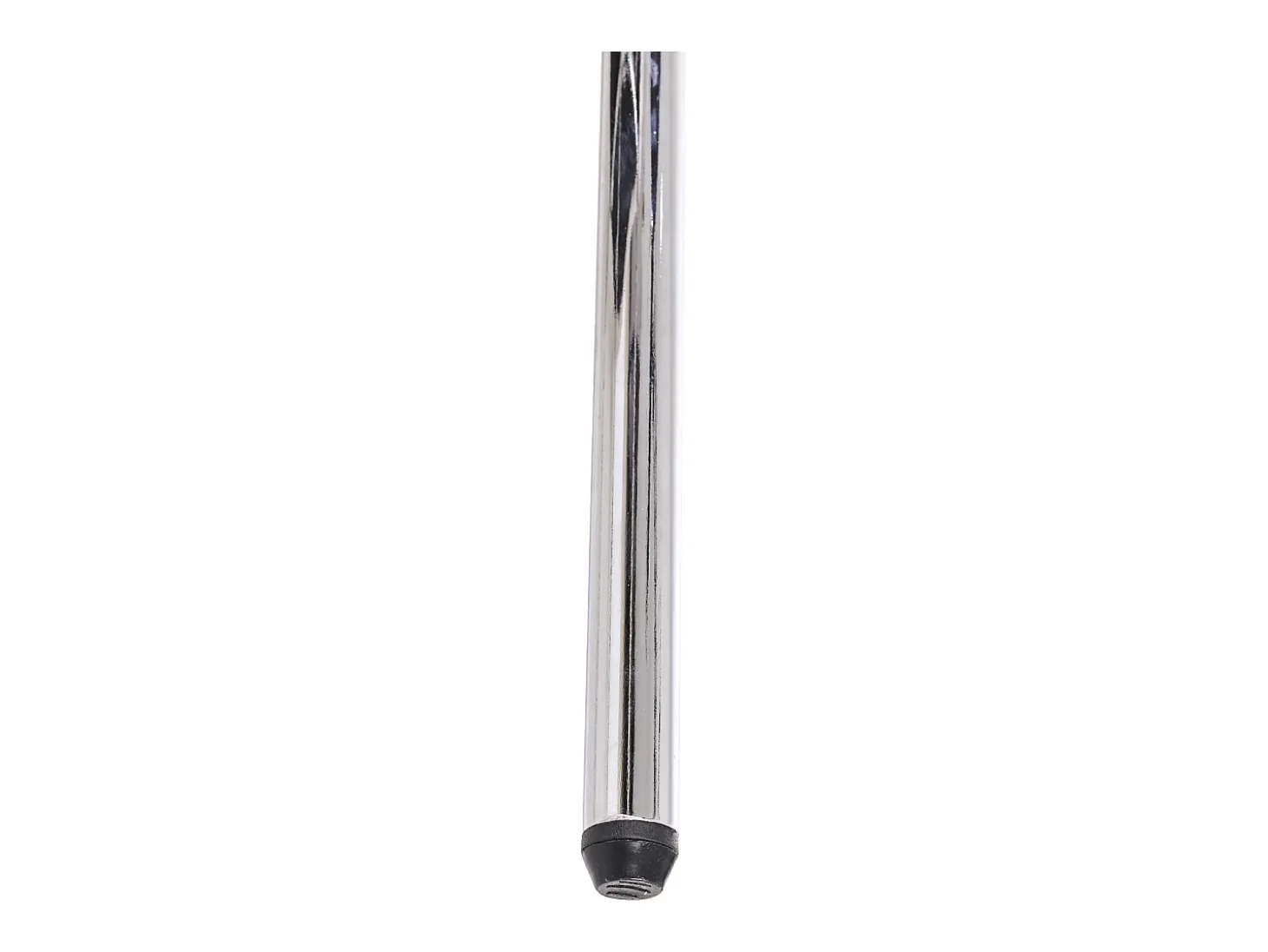 Juego de 2 sillas con patas de metal plateado - Terciopelo beige
