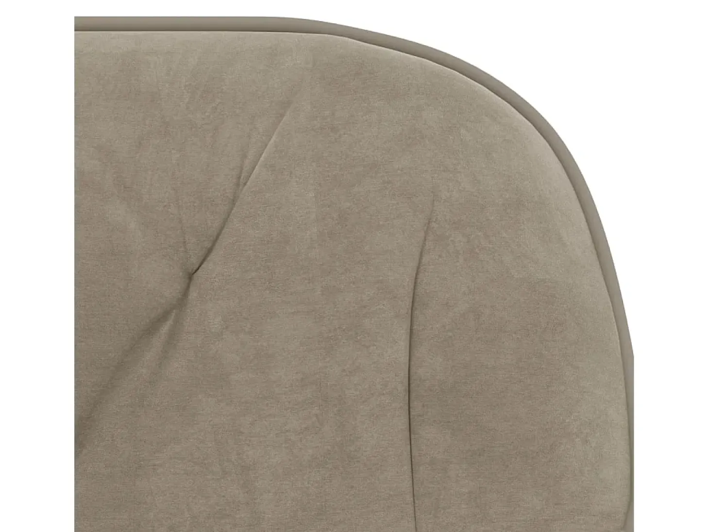 Juego de 2 sillas de comedor giratorias de terciopelo gris claro