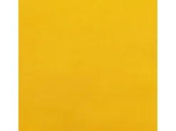 Juego de 2 sillas de comedor giratorias de terciopelo amarillo