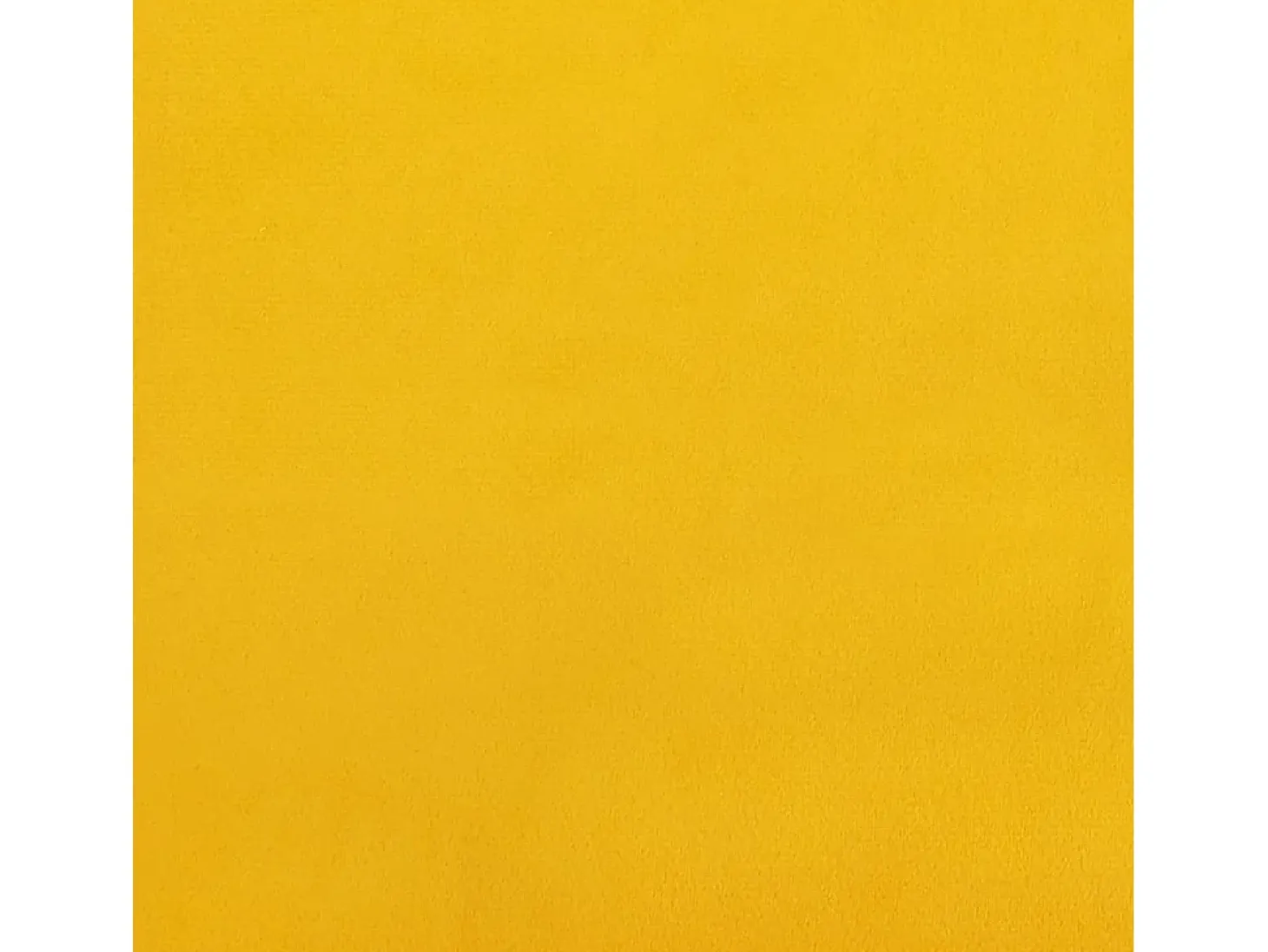 Juego de 2 sillas de comedor giratorias de terciopelo amarillo