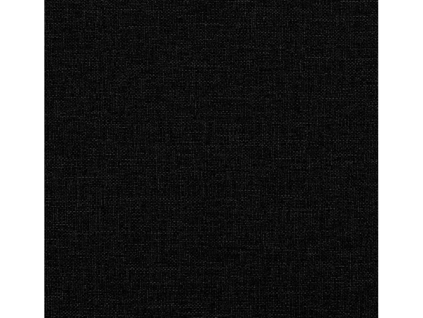 Juego de 6 sillas de comedor de tela negra