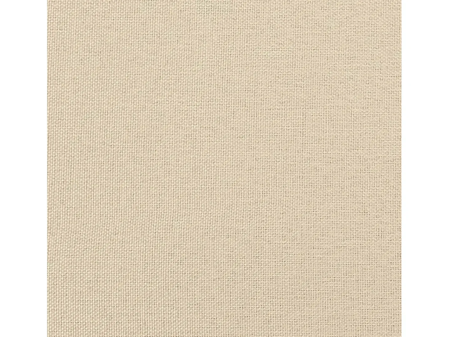 Juego de 2 sillas de comedor de tela color crema