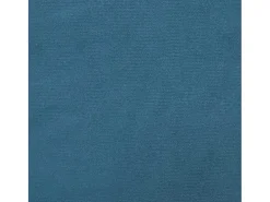 Juego de 2 sillas de comedor de terciopelo azul